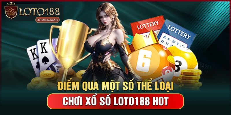 Những sản phẩm xổ số Loto188 được yêu thích